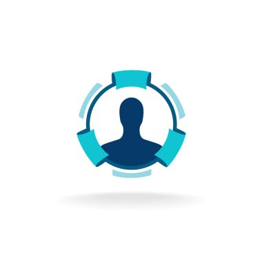 Yuvarlak teknik kenarlık çerçevesi