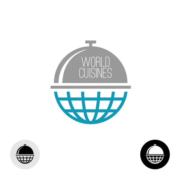 Logo alimentare mondiale — Vettoriale Stock
