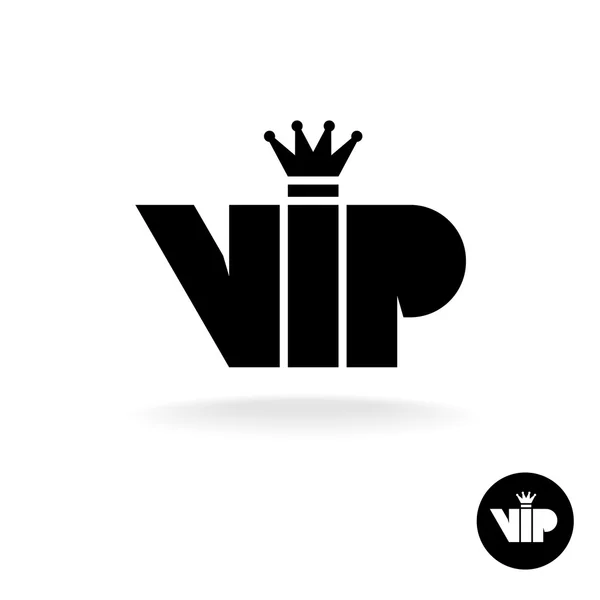 VIP letters abbreviation — Stock Vector