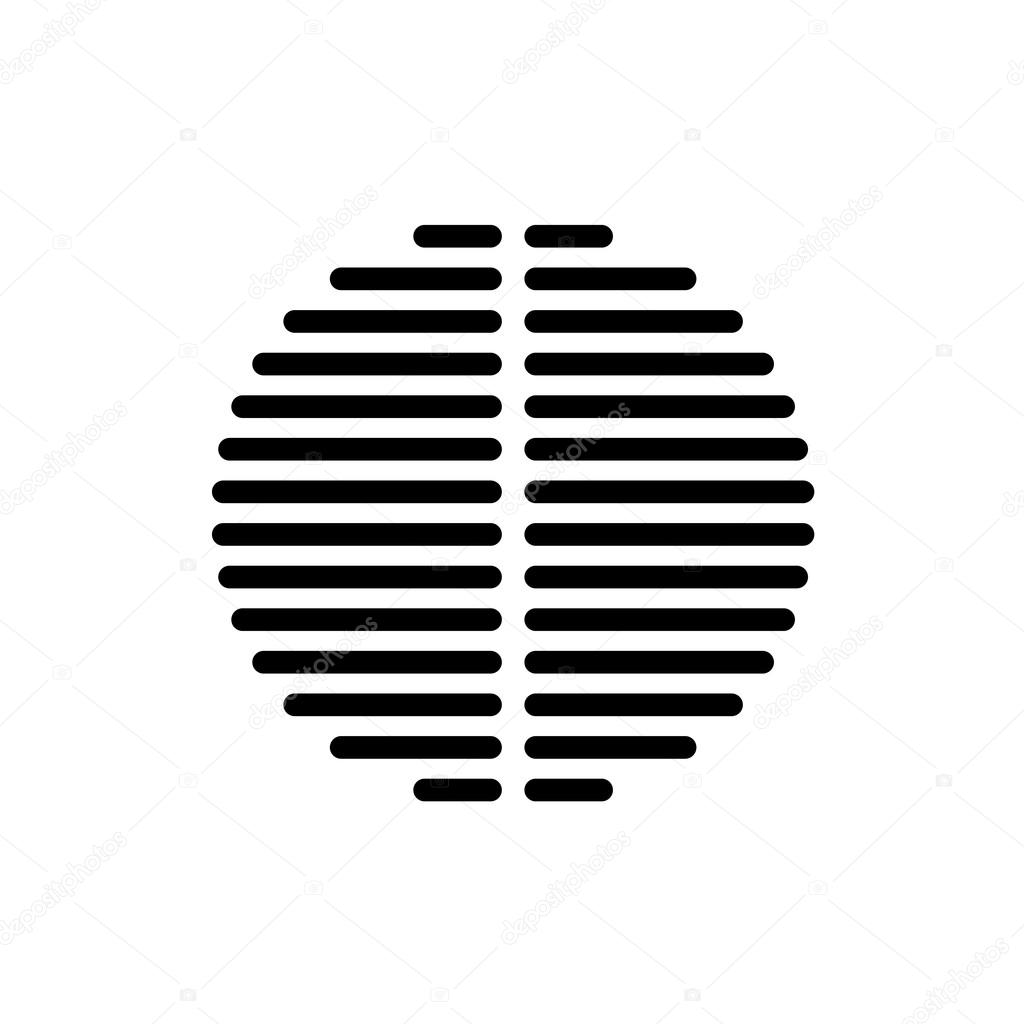 Speaker dynamic black vector grille template