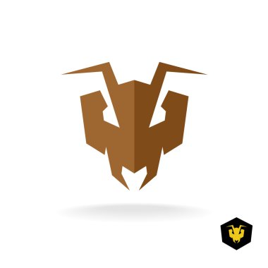 Karınca baş logo.