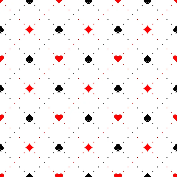 Playing card suits — Stock Photo, Image