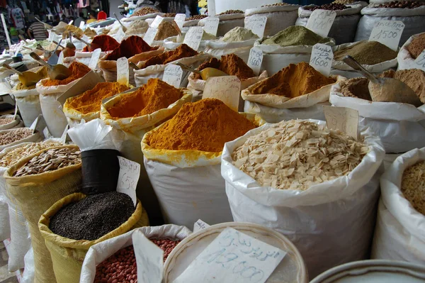 Tunez 'deki Mercado de.