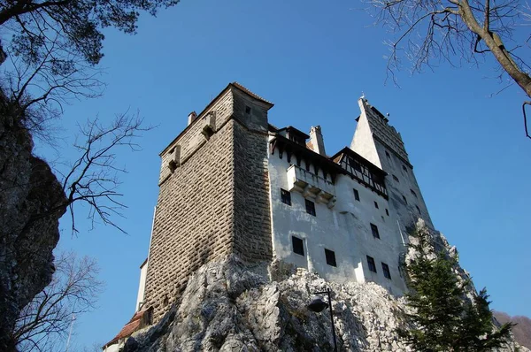 Кастільйо Легендаріо Бран Rumania Lleno Mitos Leyendas — стокове фото