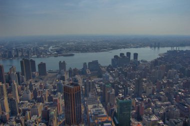 Vistas de Manhattan, Nueva York.