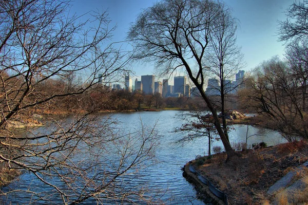 Vistas Manhattan Nueva York Zentralpark — Stockfoto