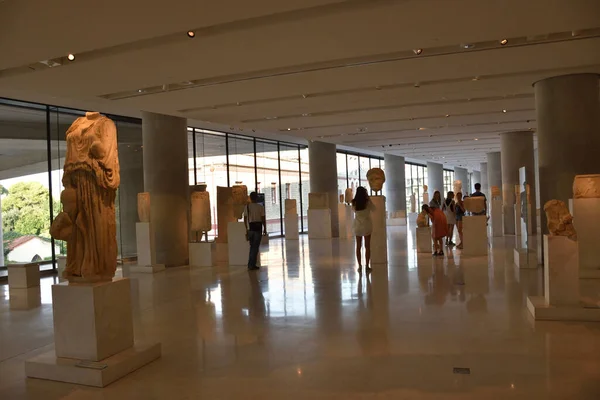 Vista Los Principales Monumentos Sitios Atenas Grecia Vista Del Partenon — Foto Stock