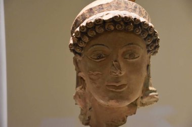 Vista de los Principales monumentos y sitios de Grecia. Olympia harabeleri. Olimpia Müzesi Arkolojisi