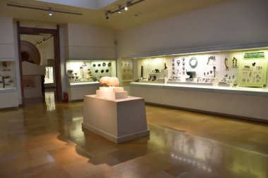 Vista de los Principales monumentos y sitios de Grecia. Olympia harabeleri. Olimpia Müzesi Arkolojisi