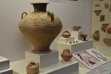 Vista de los Principales monumentos y sitios de Grecia. Olympia harabeleri. Olimpia Müzesi Arkolojisi