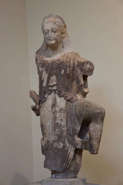 Museo Arqueologico Delfos Grecia Archaeological Museum Delphi Greece Antiguos Objetos — Stock Photo, Image