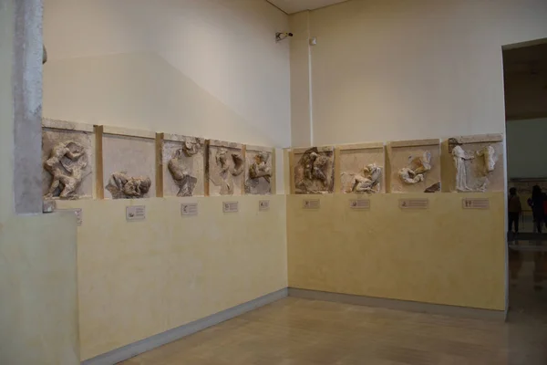 Museo Arqueologico Delfos Grecia Археологічний Музей Дельфів Сірий Antiguos Objetos — стокове фото