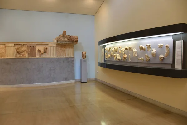 Museo Arqueologico Delfos Grecia Archaeological Museum Delphi Greece Antiguos Objetos — ストック写真
