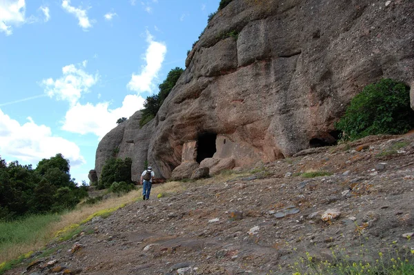 Panorama Los Montes Los Bosques Mola Catalua Catalunya Bages Βαρκελώνη — Φωτογραφία Αρχείου