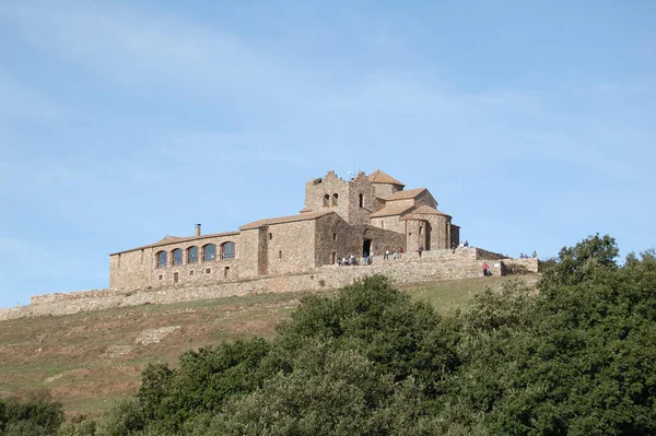 Santuario Mola Alto Del Monte Mola Comarca Del Valles Barcelona — стоковое фото