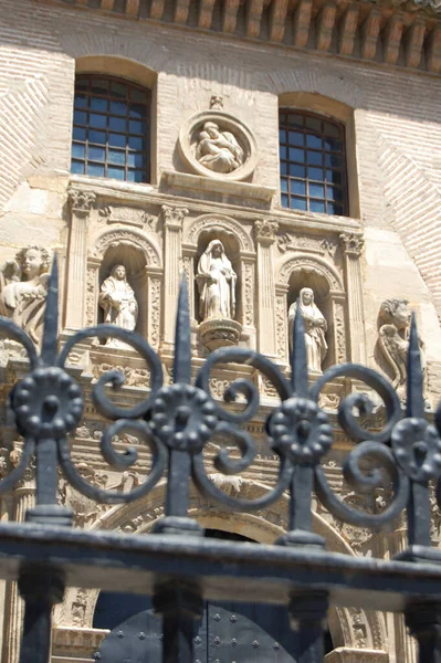 Vista Das Ruas Mais Emblemáticas Edifícios Históricos Granada Andaluzia Espanha — Fotografia de Stock