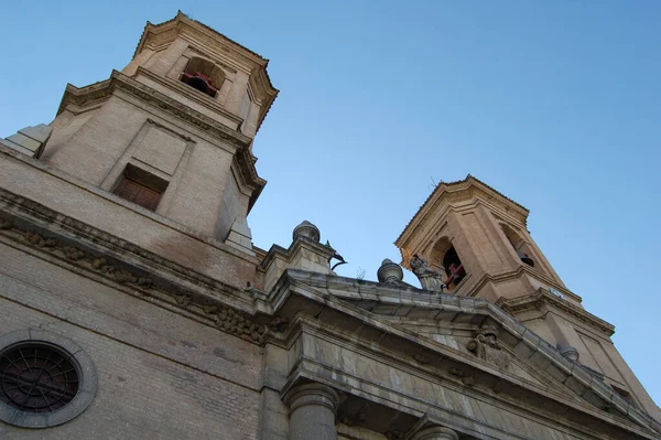 Pohled Nejtypičtější Ulice Historické Budovy Granady Andalusie Španělsko Starý Kostel — Stock fotografie