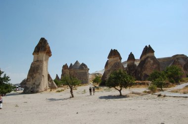 Avcilar Valley, Kapadokya (Anadolu, Türkiye). Peri bacaları