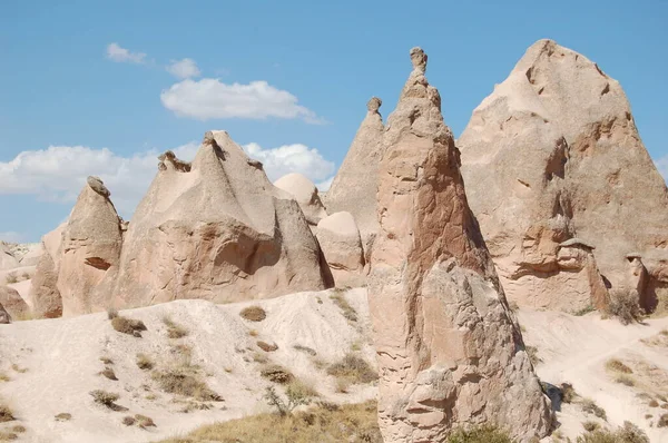 Avcilar Valley Cappadocië Anatolië Turkije Sprookjesschoorstenen — Stockfoto