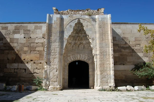 Old Kervansaray Πρώην Πανδοχείο Στο Δρόμο Του Μεταξιού Ανατολία Τουρκία — Φωτογραφία Αρχείου