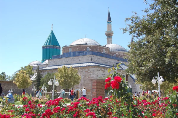 Konya Anatolien Türkei Kloster Mevlana Gründer Des Ordens Der Tanzenden — Stockfoto