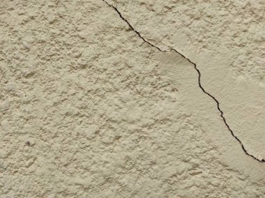 Doku. Duvar kağıdı. Eski, pürüzlü, sararmış bir duvar. Eski