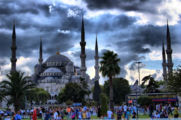 Blauwe Moskee Istanbul Turkije — Stockfoto