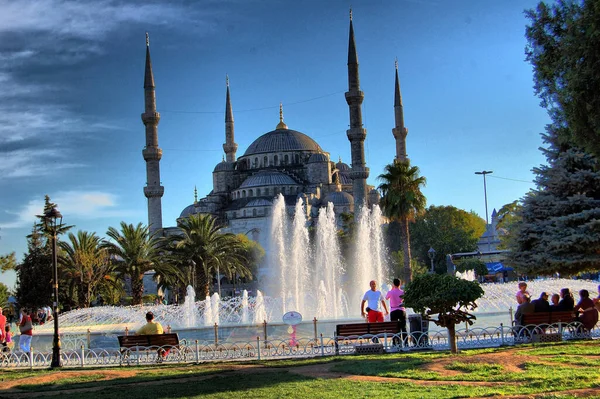 Blaue Moschee Istanbul Türkei — Stockfoto