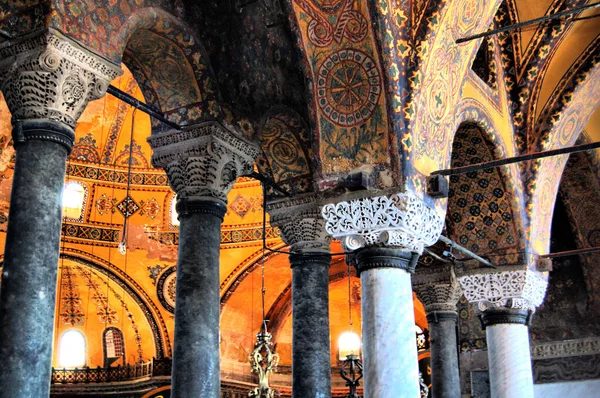 Museum Moschee Von Santa Sophia Istambul Türkei Hagia Sophia — Stockfoto