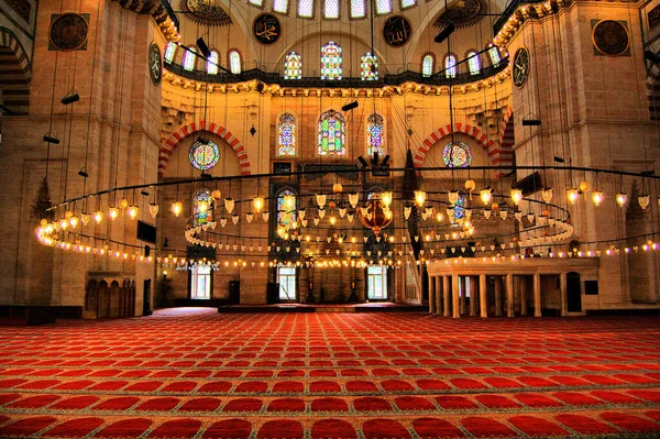 Suleymaniye Moskee Istanbul Turkije — Stockfoto