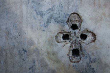 Türkiye 'deki İstanbul' un ana mekan ve eserlerine bir bak. Santa Sofia Müzesi (Ayasofya) veya Hagyasofya. Ayrıntı. 