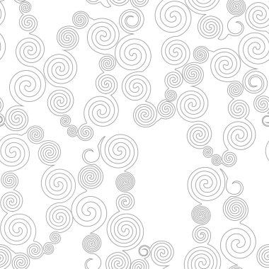 spiral bukle ile Seamless Modeli