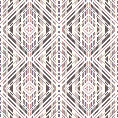 Vektör retro geometrik renkli seamless modeli