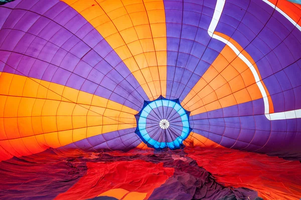 Im Inneren eines Heißluftballons — Stockfoto