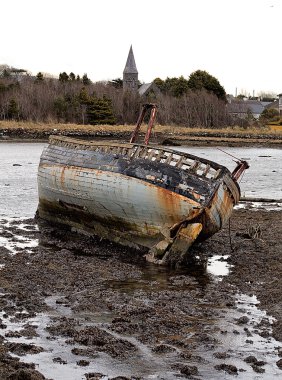 Kumsalda, Sligo, İrlanda batık