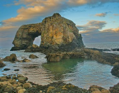 Büyük Pollet Arch, Fanad, co Donegal, İrlanda