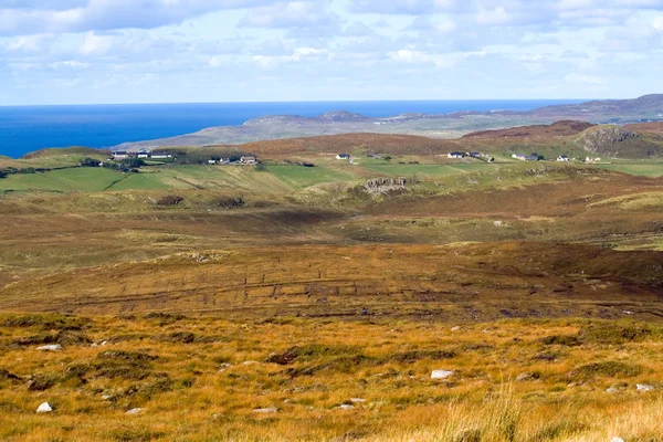 Rugged Co. Donegal Paisagem, Irlanda — Fotografia de Stock