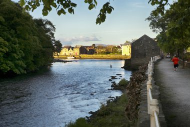 Ramelton iskele ve nehir, İngiltere