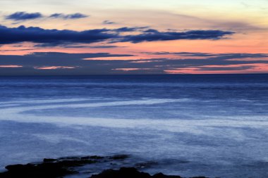 Gün batımında Fanad kafa, co Donegal, İrlanda