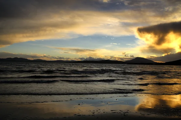 Rosaopenna beach at sunset — Stock Photo, Image