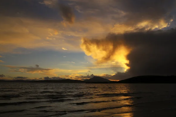 Rosaopenna beach at sunset — Stock Photo, Image