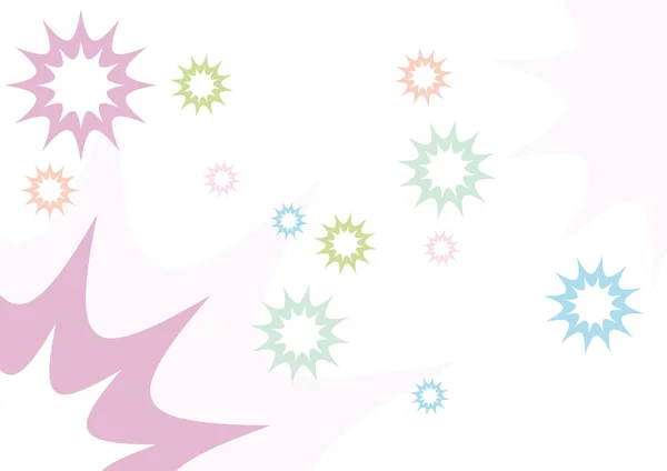 Dalga kids arka plan üzerinde yıldız