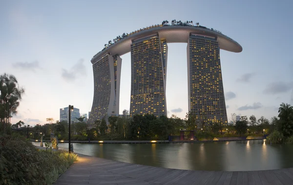 Singapura, Marina Bay Sands . — Fotografia de Stock