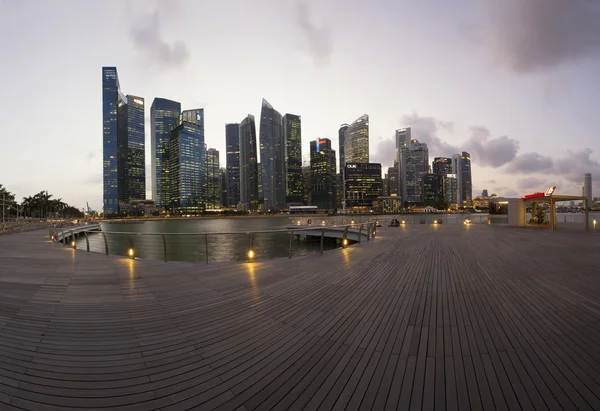 Edificios en Singapur skyline — Foto de Stock