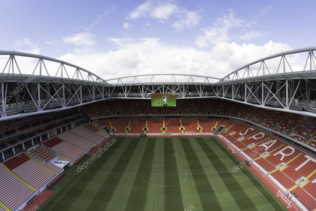 The homeground of Spartak Moscow Otkrytie Arena or Spartak Stadium