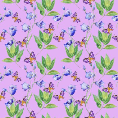 Butterflys, kır çiçekleri