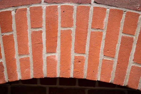 Archway Dentro Uma Parede Tijolo Detalhe — Fotografia de Stock