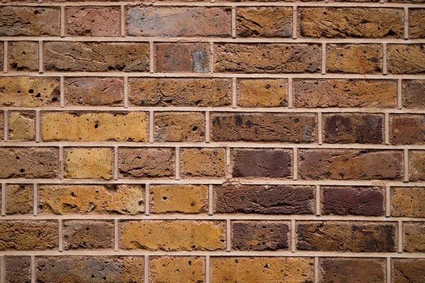 Brick Wall Detail Red Yellow Color — Stock Photo, Image