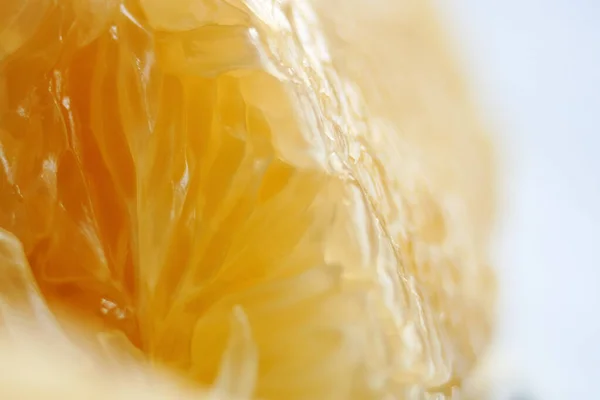 新鲜柚子浆 柚子汁 — 图库照片