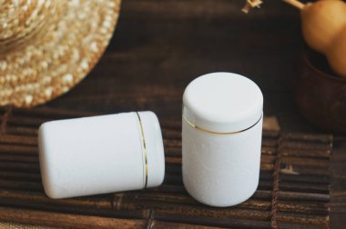 Kraliyet jölesi, Akış Eyaleti yakın çekim, beyaz bal, vitaminler